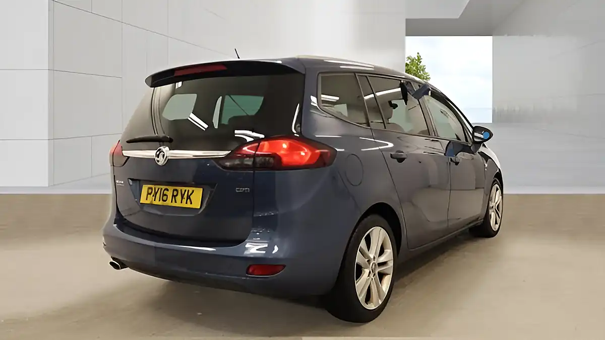 Used 2016 Vauxhall Zafira Tourer Sri Blue - Interior and Exterior details 4