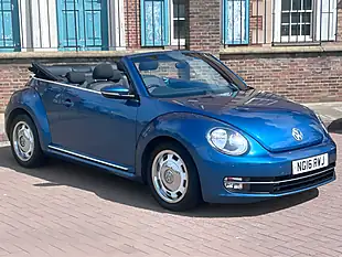 Used 2016 Volkswagen Beetle Design Blue - Interior and Exterior details 2