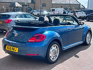 Used 2016 Volkswagen Beetle Design Blue - Interior and Exterior details 5