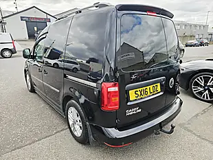 Used 2016 Volkswagen Caddy Highline Black - Interior and Exterior details 5