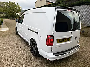 Used 2016 Volkswagen Caddy Maxi Highline White - Interior and Exterior details 9