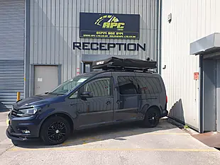 Used 2016 Volkswagen Caddy Maxi Life Blue - Interior and Exterior details 4