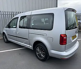 Used 2016 Volkswagen Caddy Maxi Life Silver - Interior and Exterior details 4