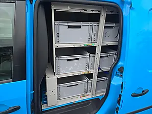 Used 2016 Volkswagen Caddy Maxi Startline Blue - Interior and Exterior details 7
