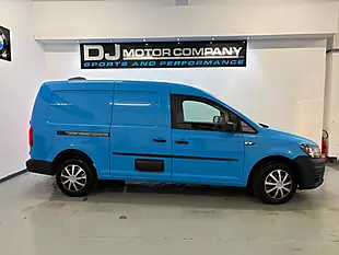 Used 2016 Volkswagen Caddy Maxi Startline Lwb Blue - Interior and Exterior details 13