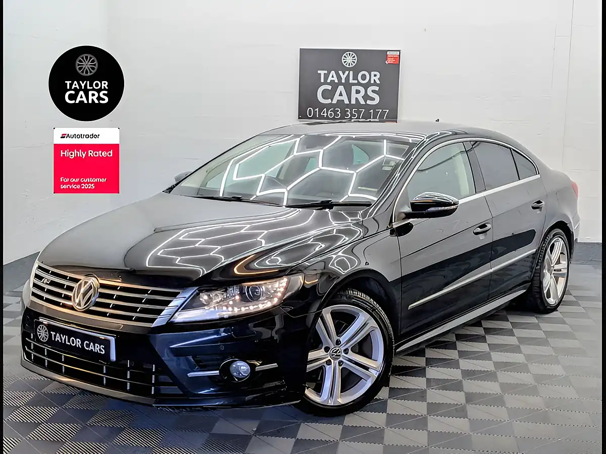 Used 2016 Volkswagen Cc R-Line Black - Front View