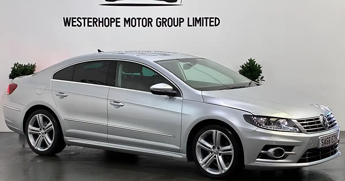 Used 2016 Volkswagen Cc R-Line Silver - Front View