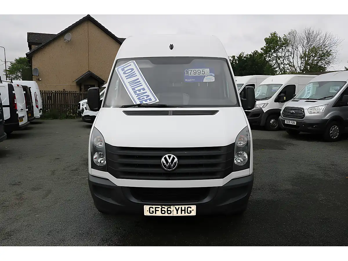 Used 2016 Volkswagen Crafter Cr35 H/R P/V White - Interior and Exterior details 2
