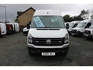 Used 2016 Volkswagen Crafter Cr35 M P/V Bmt White - Interior and Exterior details 2