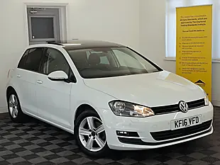 Used 2016 Volkswagen Golf Bluemotion Tech Match Edition White - Interior and Exterior details 3