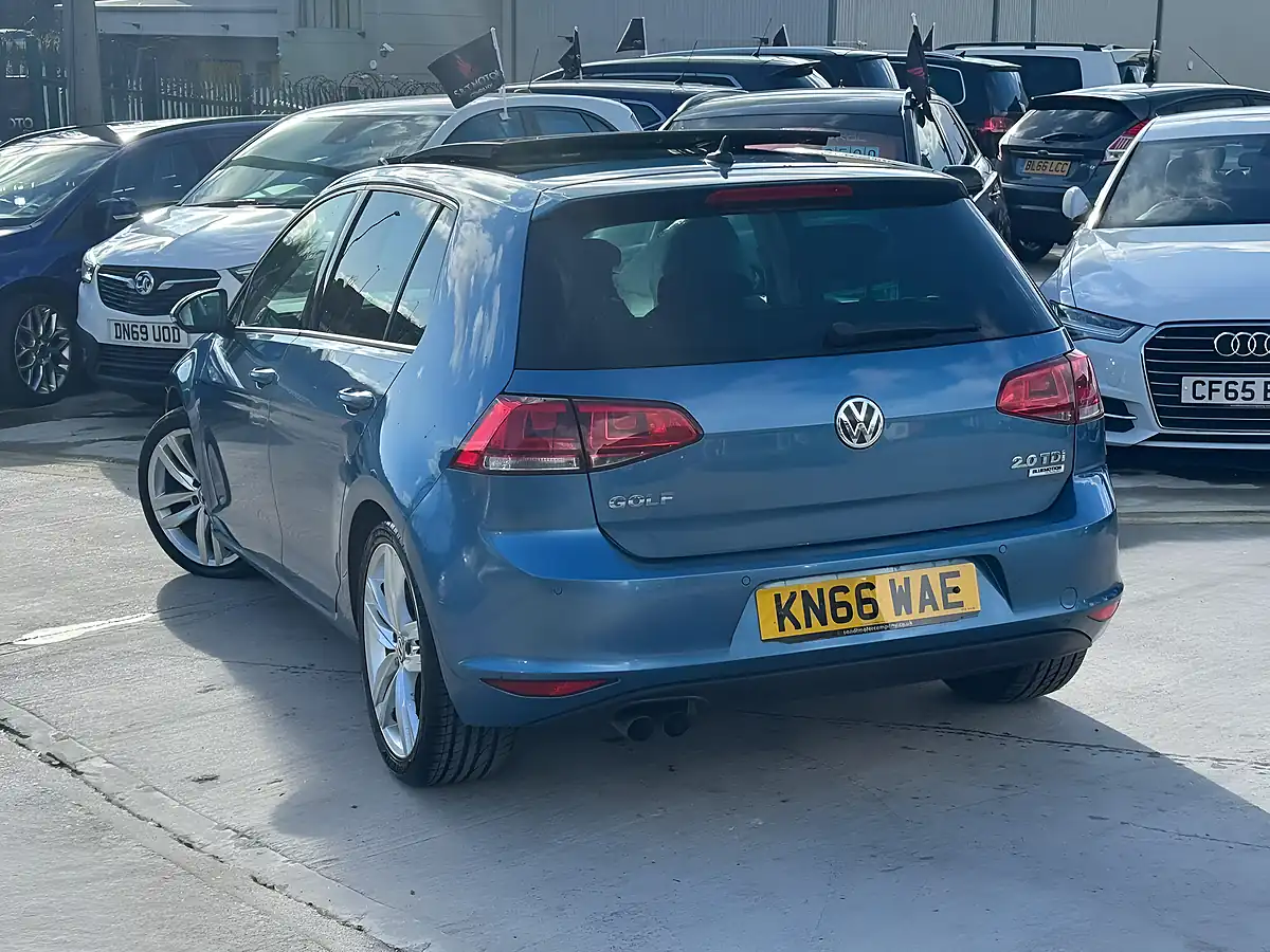 Used 2016 Volkswagen Golf GT Edition Blue - Interior and Exterior details 5