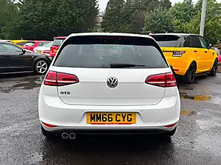 Used 2016 Volkswagen Golf Gtd Bluemotion Tech White - Interior and Exterior details 7
