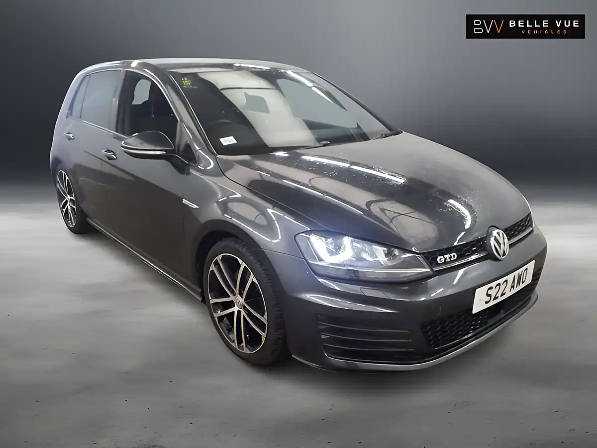 Used 2016 Volkswagen Golf Gtd Carbon Grey - Front View