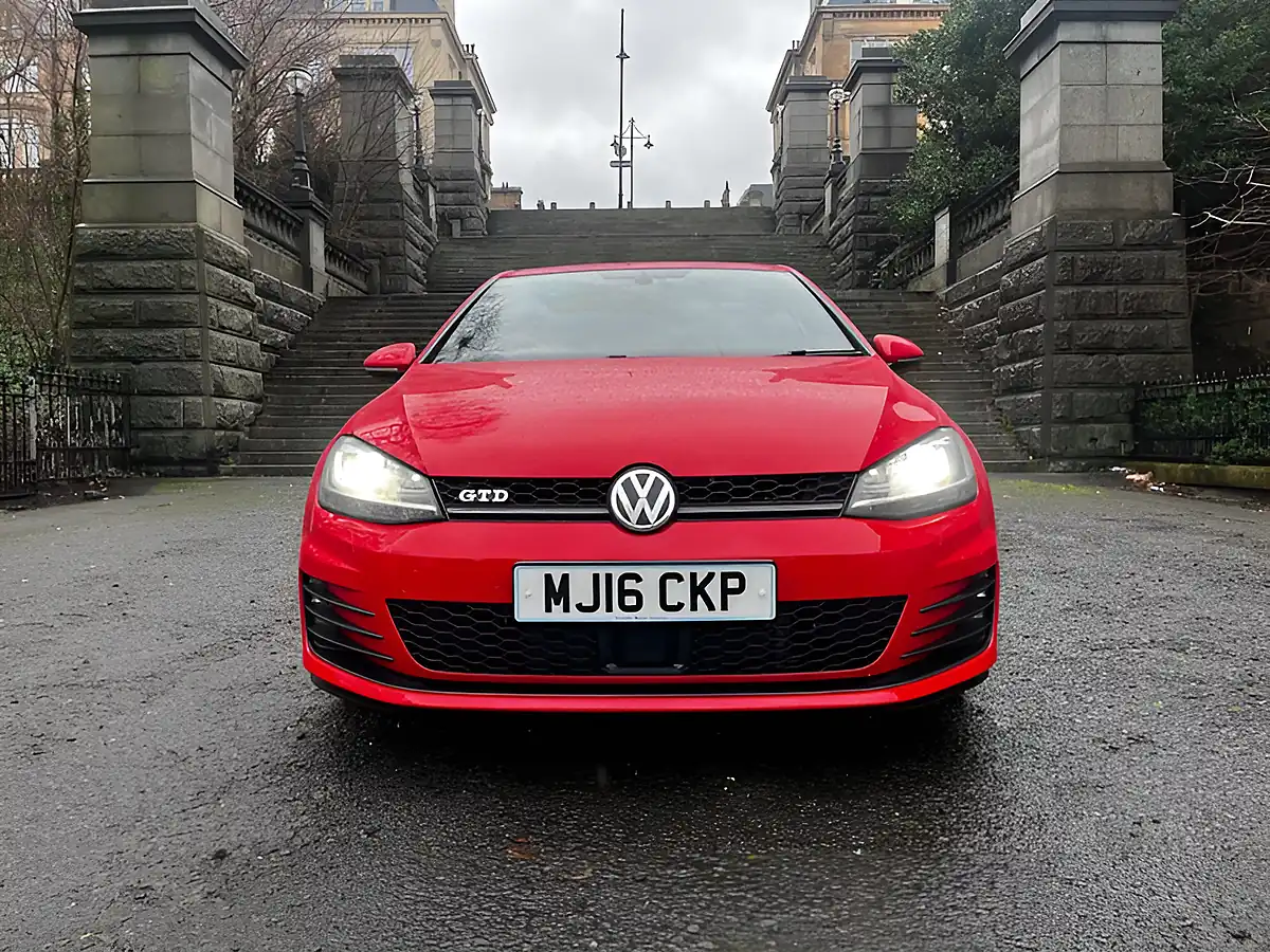Used 2016 Volkswagen Golf Gtd Red - Interior and Exterior details 4