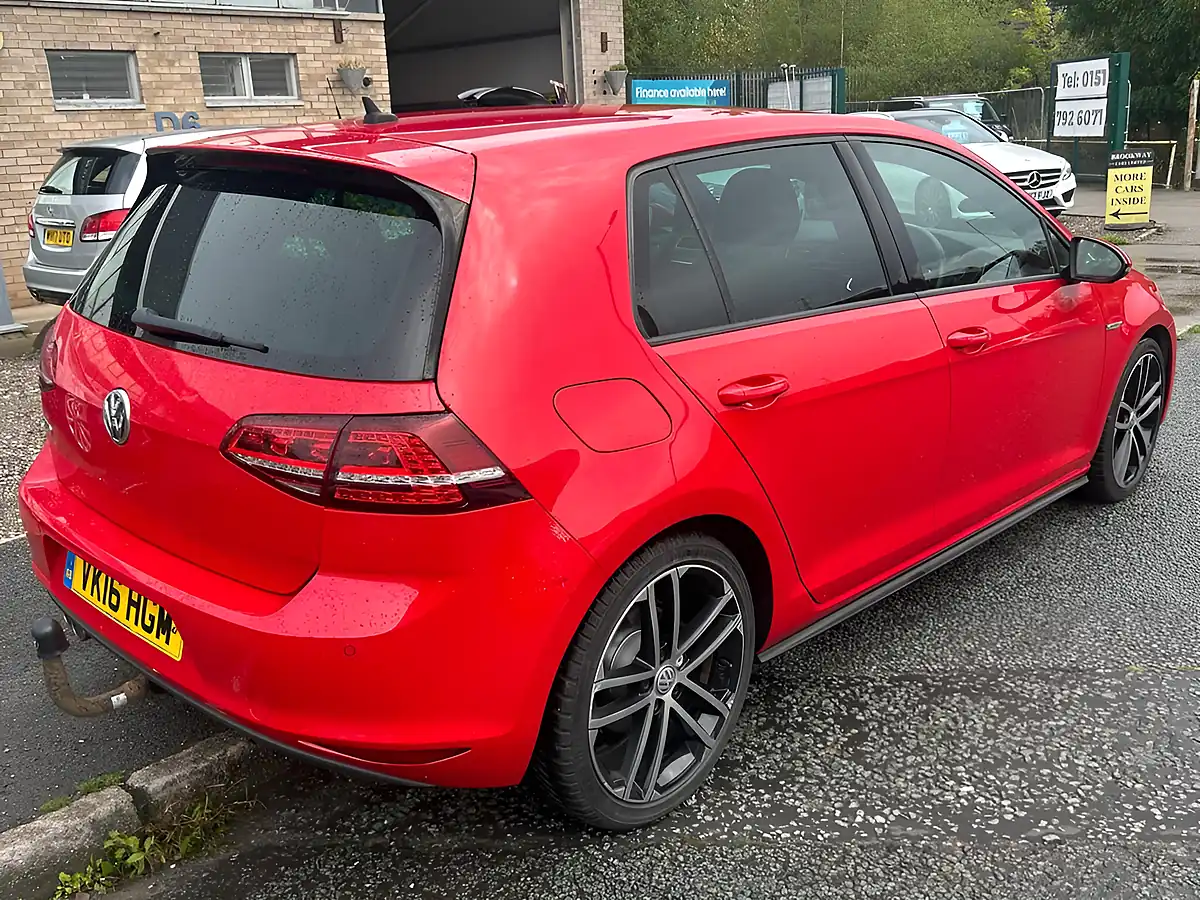 Used 2016 Volkswagen Golf Gtd Red - Interior and Exterior details 5