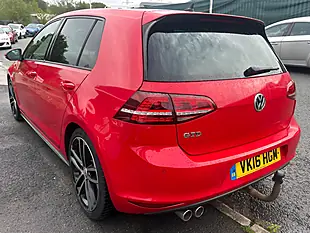 Used 2016 Volkswagen Golf Gtd Red - Interior and Exterior details 7