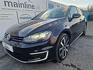 Used 2016 Volkswagen Golf Gte Black - Interior and Exterior details 8