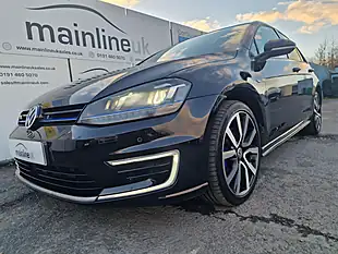 Used 2016 Volkswagen Golf Gte Black - Interior and Exterior details 9