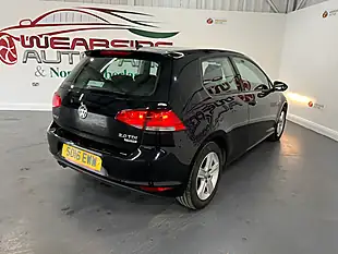 Used 2016 Volkswagen Golf Match Edition Black - Interior and Exterior details 6