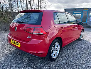 Used 2016 Volkswagen Golf Match Edition Red - Interior and Exterior details 3