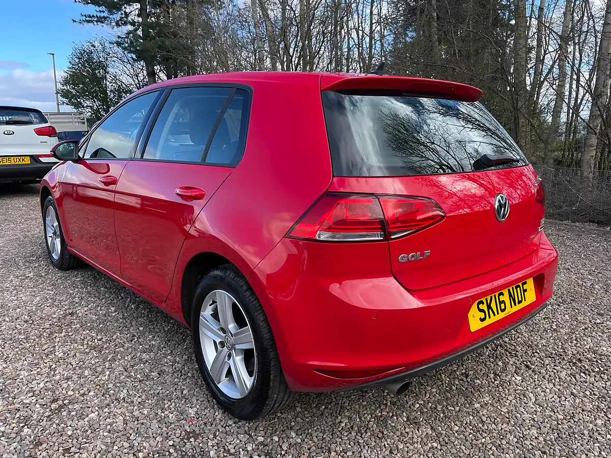 Used 2016 Volkswagen Golf Match Edition Red - Interior and Exterior details 4