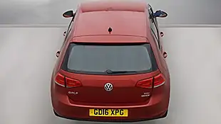 Used 2016 Volkswagen Golf Match Edition Red - Interior and Exterior details 4