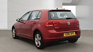 Used 2016 Volkswagen Golf Match Edition Red - Interior and Exterior details 5