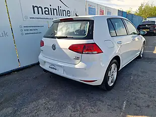 Used 2016 Volkswagen Golf Match Edition White - Interior and Exterior details 13