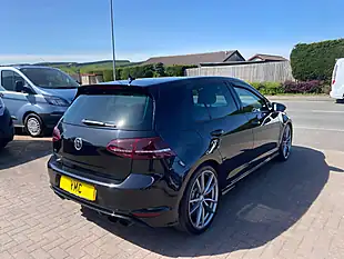 Used 2016 Volkswagen Golf R Black - Interior and Exterior details 11