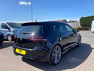 Used 2016 Volkswagen Golf R Black - Interior and Exterior details 12