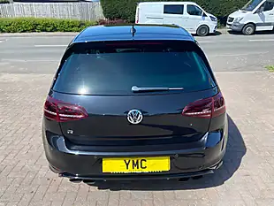 Used 2016 Volkswagen Golf R Black - Interior and Exterior details 14