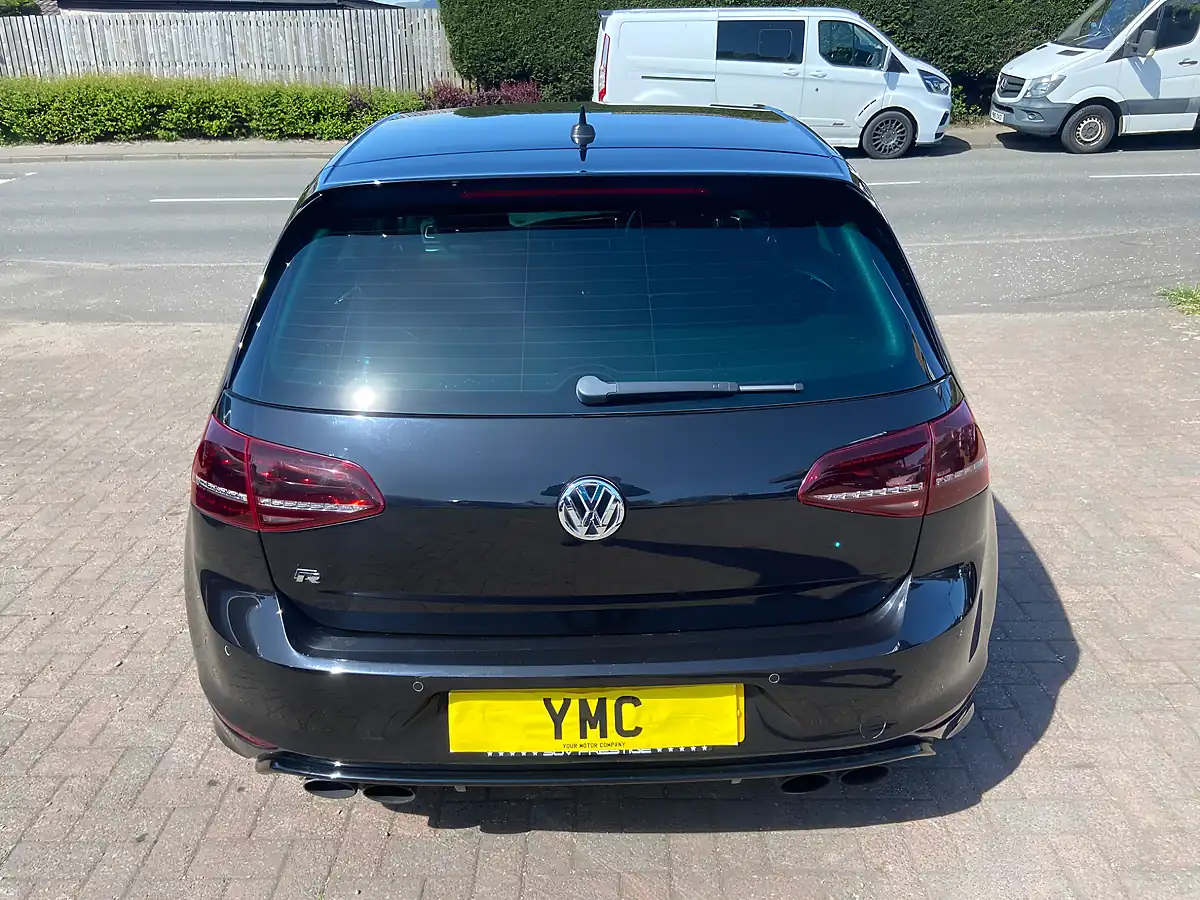 Used 2016 Volkswagen Golf R Black - Interior and Exterior details 14