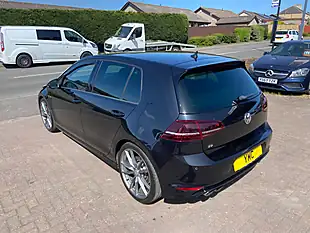 Used 2016 Volkswagen Golf R Black - Interior and Exterior details 17