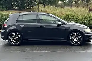 Used 2016 Volkswagen Golf R Black - Interior and Exterior details 6