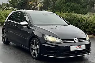 Used 2016 Volkswagen Golf R Black - Interior and Exterior details 7