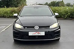 Used 2016 Volkswagen Golf R Black - Interior and Exterior details 8