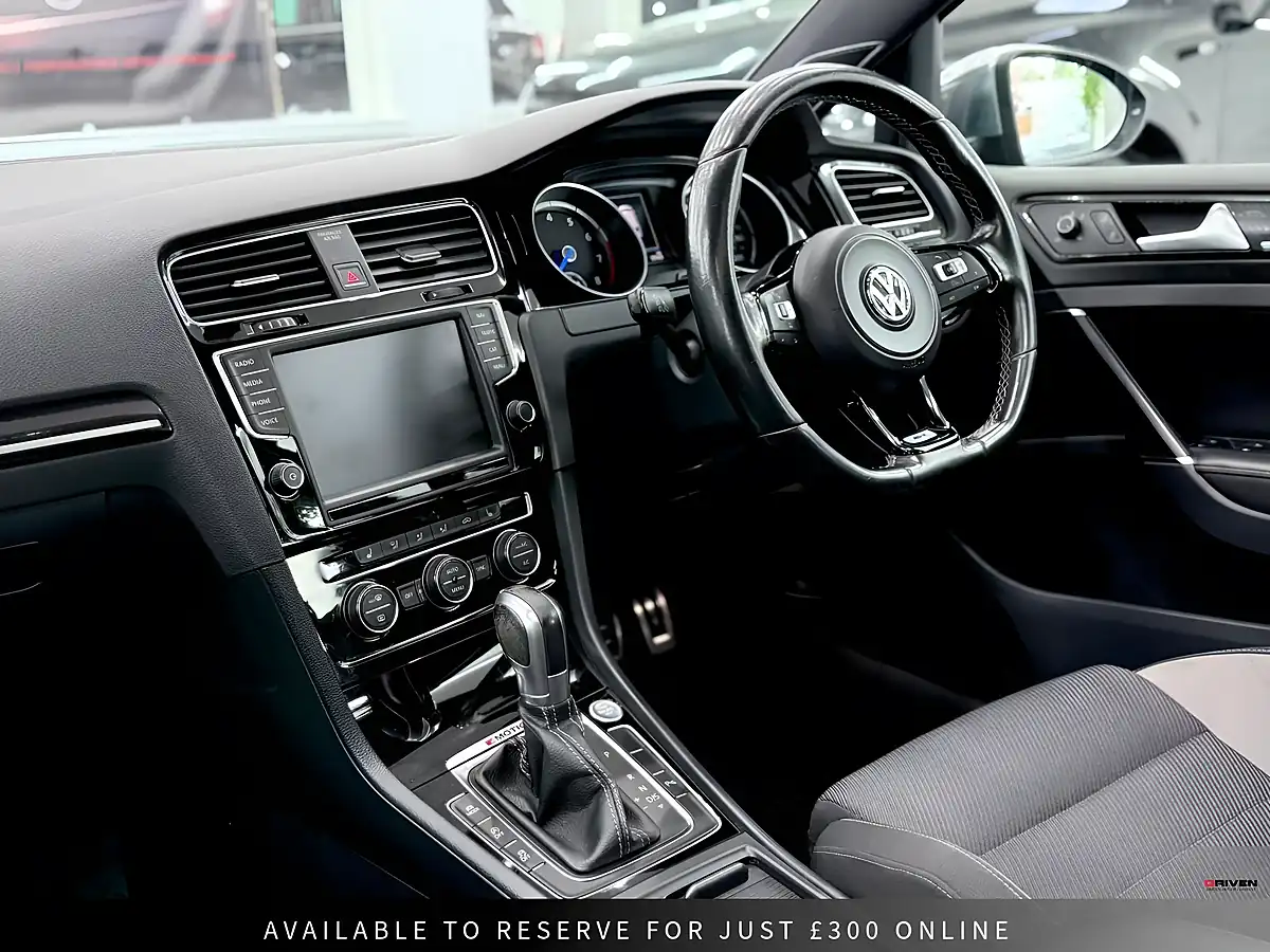 Used 2016 Volkswagen Golf R Black - Interior and Exterior details 11