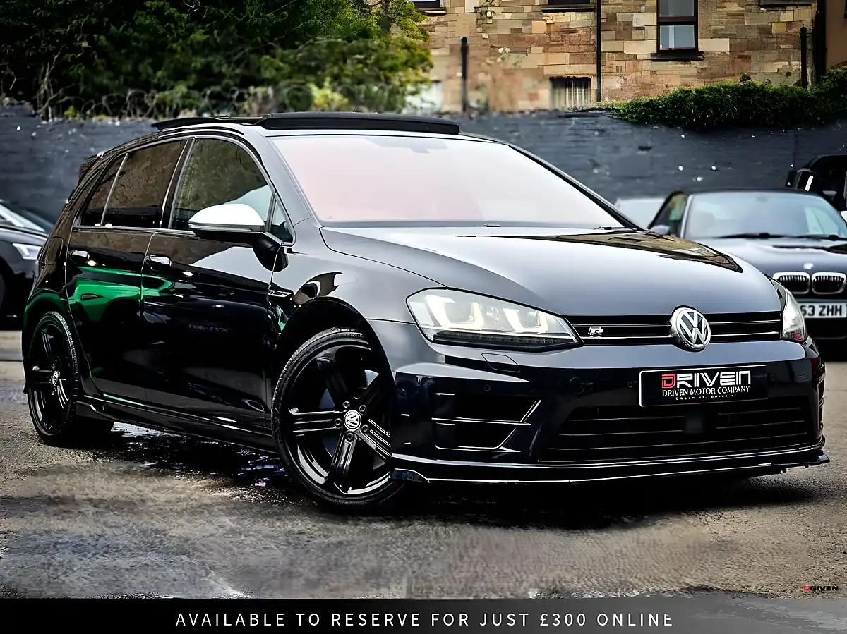 Used 2016 Volkswagen Golf R Black - Interior and Exterior details 12
