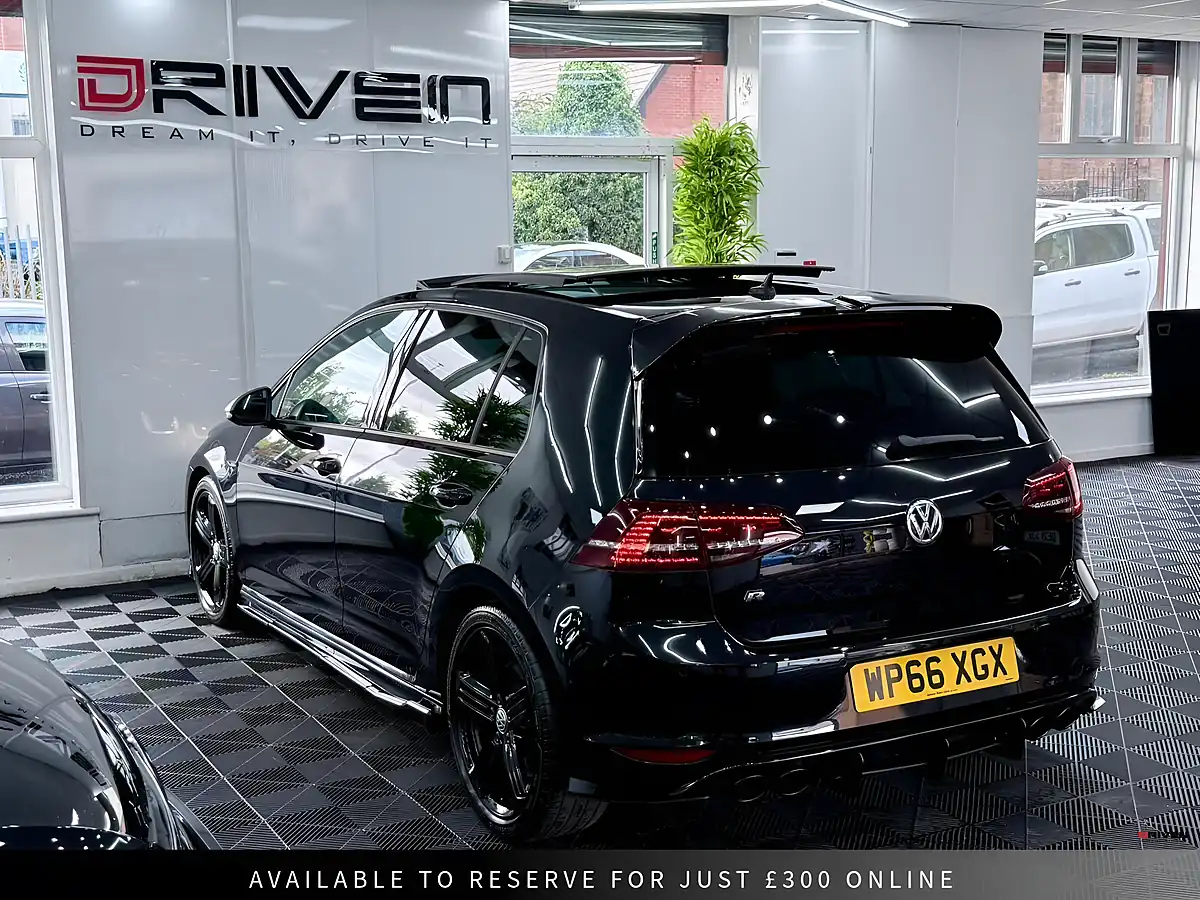 Used 2016 Volkswagen Golf R Black - Interior and Exterior details 9