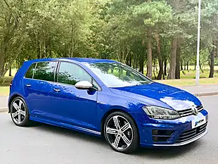 Used 2016 Volkswagen Golf R Blue - Interior and Exterior details 5
