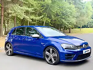 Used 2016 Volkswagen Golf R Blue - Interior and Exterior details 8
