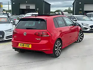 Used 2016 Volkswagen Golf R-Line Edition Red - Interior and Exterior details 12