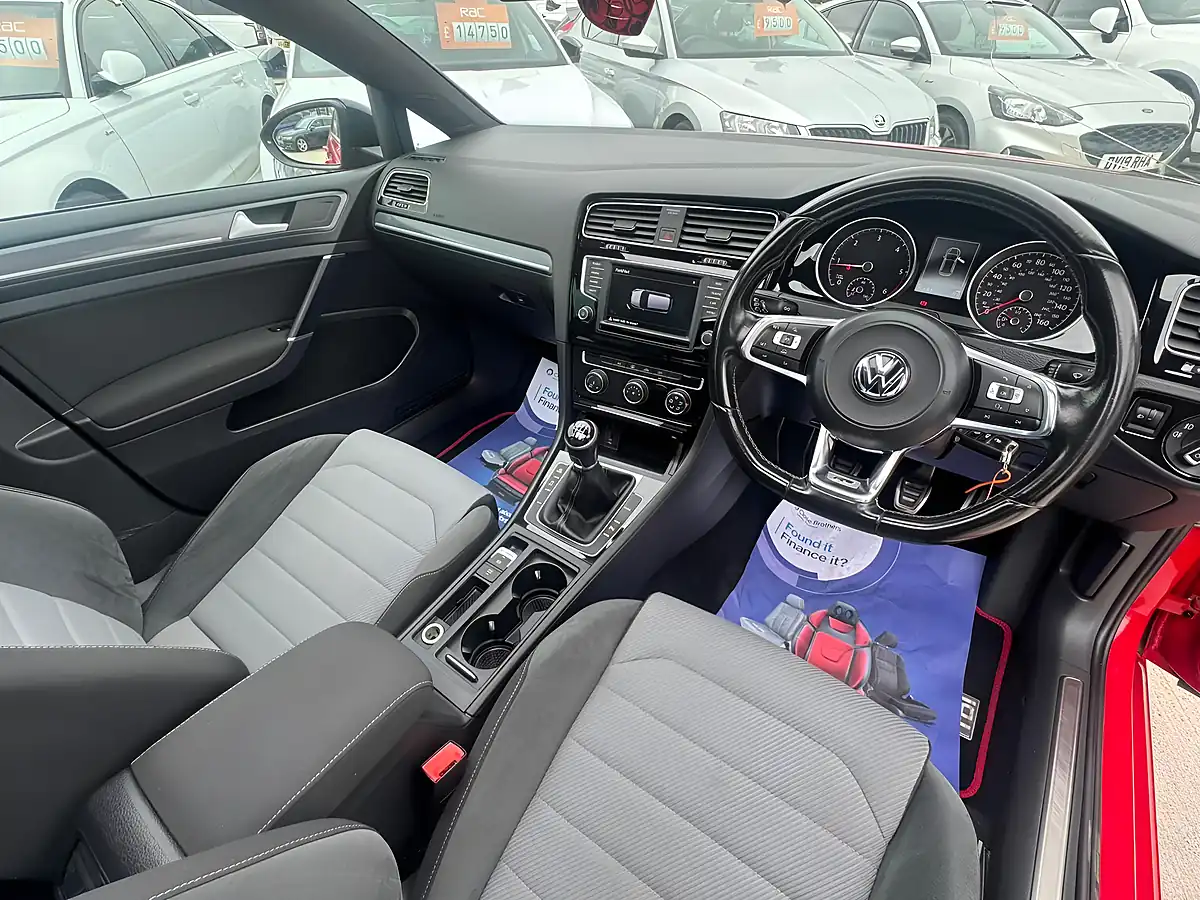Used 2016 Volkswagen Golf R-Line Edition Red - Interior and Exterior details 13