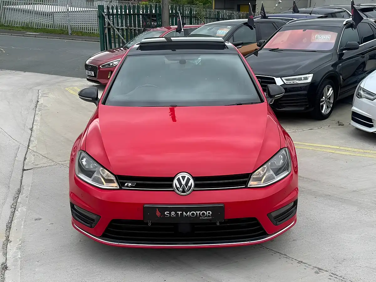Used 2016 Volkswagen Golf R-Line Edition Red - Interior and Exterior details 3