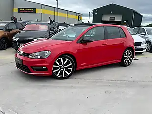 Used 2016 Volkswagen Golf R-Line Edition Red - Interior and Exterior details 4