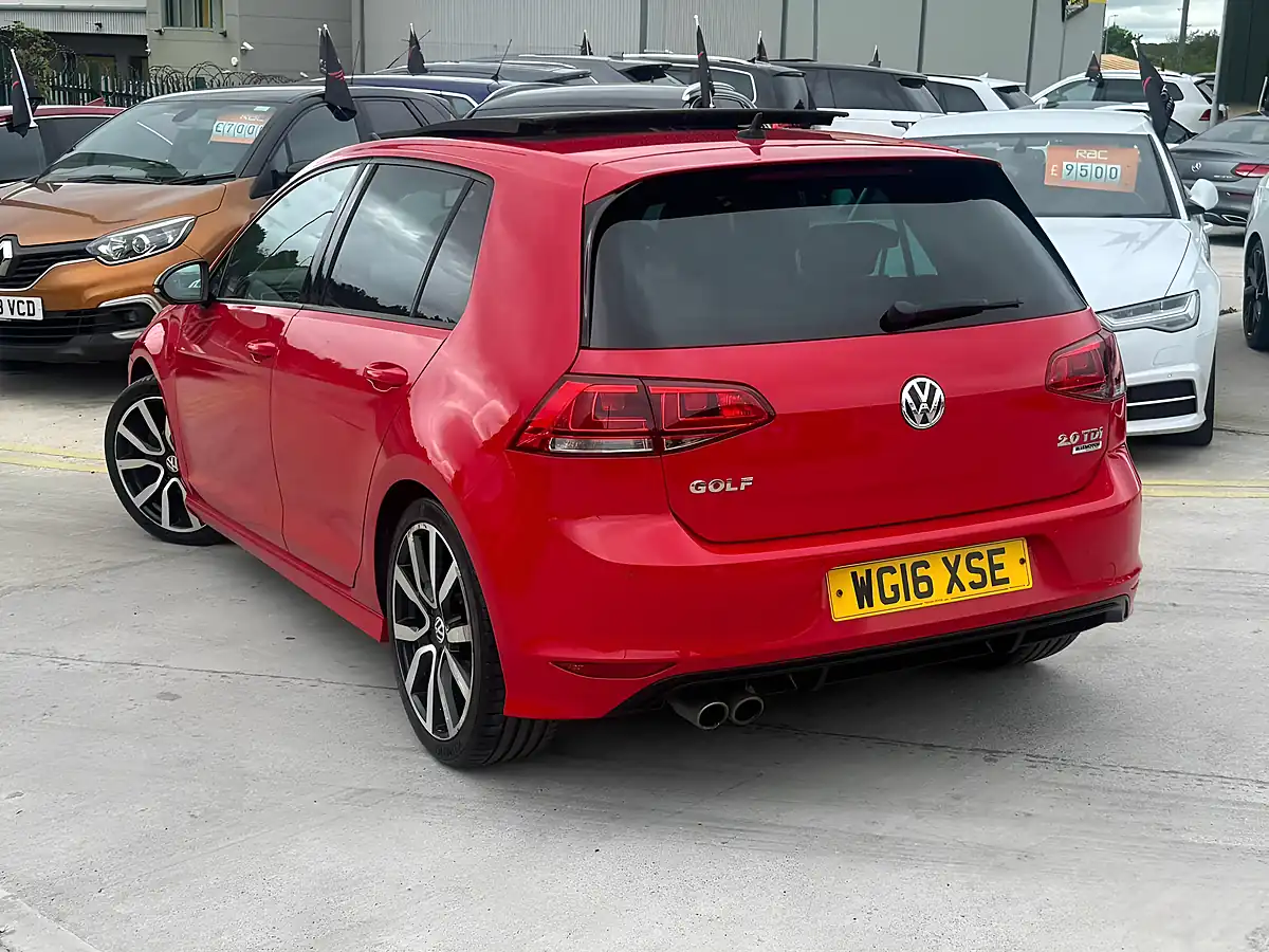 Used 2016 Volkswagen Golf R-Line Edition Red - Interior and Exterior details 7