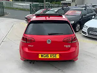 Used 2016 Volkswagen Golf R-Line Edition Red - Interior and Exterior details 9