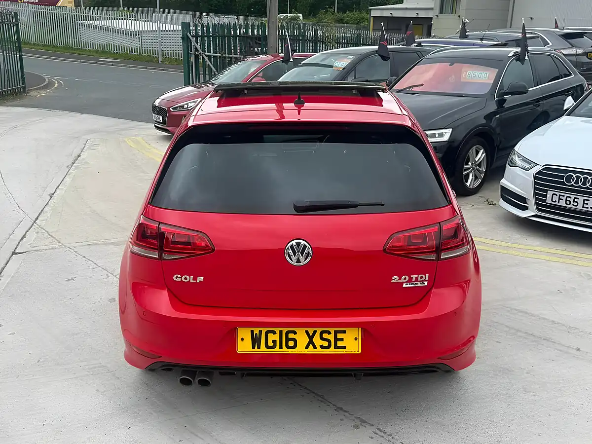 Used 2016 Volkswagen Golf R-Line Edition Red - Interior and Exterior details 9