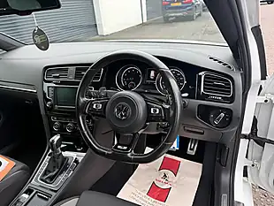 Used 2016 Volkswagen Golf R White - Interior and Exterior details 12