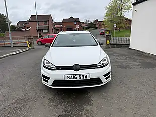 Used 2016 Volkswagen Golf R White - Interior and Exterior details 9